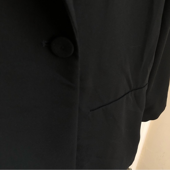 PARIS ATELIER & other stories oversized black blazer size 8 - Picture 4 of 14